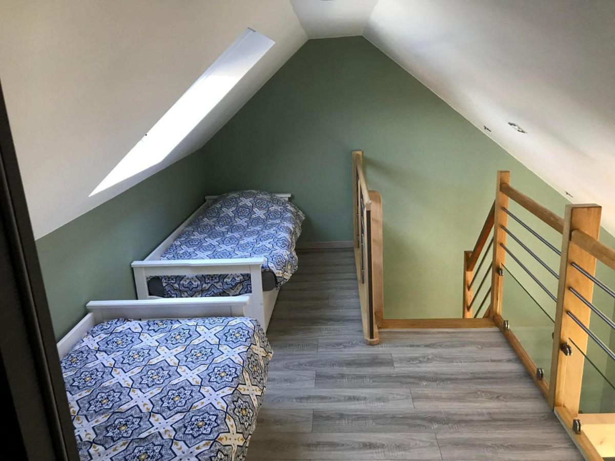 Gite Spa Sauna Piscine Aubin-Saint-Vaast Bagian luar foto