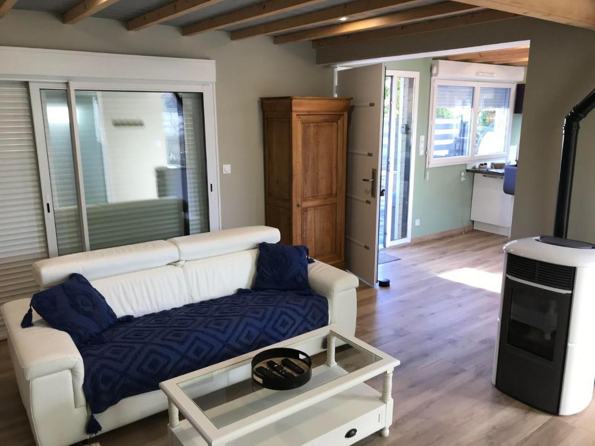 Gite Spa Sauna Piscine Aubin-Saint-Vaast Bagian luar foto